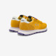 Yellow Ally Solid nylon and suede sneaker