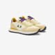 Sneaker Ally Solid in nylon e suede giallo limone