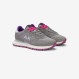 Medium grey Ally Solid nylon and suede sneaker