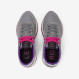 Medium grey Ally Solid nylon and suede sneaker