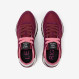 Sneaker Ally Solid in nylon e suede bordeaux