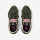 Sneaker Ally Solid in nylon e suede militare scuro