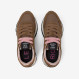 Sneaker Ally Solid in nylon e suede volpe