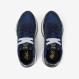 Sneaker Ally Gold Silver in nylon e suede navy blue
