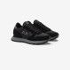Sneaker Ally Gold Silver in nylon e suede nero/grigio medio
