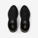 Sneaker Ally Gold Silver in nylon e suede nero/grigio medio
