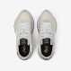Sneaker Ally Gold Silver in nylon e suede bianco panna