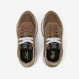Fox Ally Gold Silver suede and nylon sneaker
