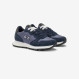 Sneaker Ally Bright in nylon e suede navy blue