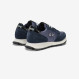 Sneaker Ally Bright in nylon e suede navy blue