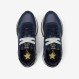 Sneaker Ally Bright in nylon e suede navy blue