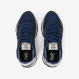 Sneaker Ally Glitter in mesh e suede navy blue