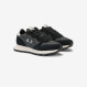Sneaker Ally Glitter in mesh e suede nero