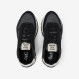 Sneaker Ally Glitter in mesh e suede nero