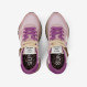 Sneaker Ally Vintage in nylon e suede rosa scuro