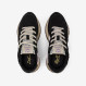 Black Ally Winter suede and teddy sneaker
