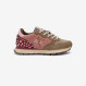 Sneaker Ally Winter in suede e teddy volpe