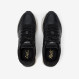 Black Big Ally faux leather and suede sneaker