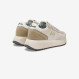 Sneaker Big Ally Multicolor in nylon e suede bianco panna
