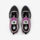 Black Stargirl Multicolor nylon and suede sneaker