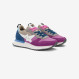 Prune Stargirl Multicolor nylon and suede sneaker