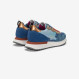Sneaker Stargirl Multicolor in nylon e suede avio scuro