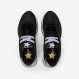 Sneaker Stargirl Glitter in nylon e suede nero