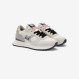 Off white Stargirl Glitter nylon and suede sneaker