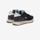 Black Stargirl Animalier nylon and suede sneaker
