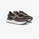 Black Big Stargirl nylon and suede sneaker