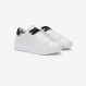 White/black Grace leather sneaker