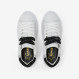 White/black Grace leather sneaker