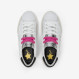 White/black Katy leather sneaker
