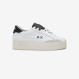 Black/gold Katy leather sneaker