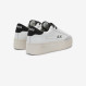 Black/gold Katy leather sneaker