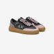 Black Sally nylon and suede sneaker