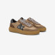 Sneaker Sally in nylon e suede volpe