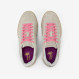 Sneaker California Sun in suede con logo bianco panna