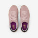Sneaker California Sun in suede con logo rosa scuro
