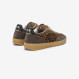 Sneaker California Sun in suede con logo volpe