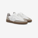 Sneaker California Sun in pelle e suede bianco