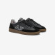 Black California Sun leather and suede sneaker