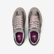 Silver California Sun leather and suede sneaker