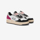 Dark fuxia Basket Love Lady leather sneaker
