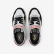Dark fuxia Basket Love Lady leather sneaker