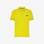 POLO SOLID STITCHING CONTRAST EMBROIDERY GIALLO SOLE