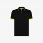 POLO SMALL STRIPES FLUO EL. BLACK