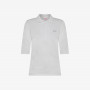 POLO 3/4 SLV EL. WHITE