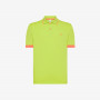 POLO SMALL STRIPE FLUO S/S LIME