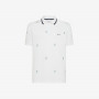 POLO FULL EMBROIDERY S/S BIANCO